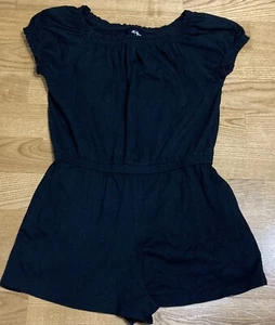 Girl's Old Navy Black Romper Size 8 EUC - Picture 1 of 3