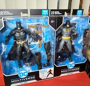 Mcfarlane DC Multiverse Dark Knight Trilogy Batman & Three Jokers Batman Bundle 