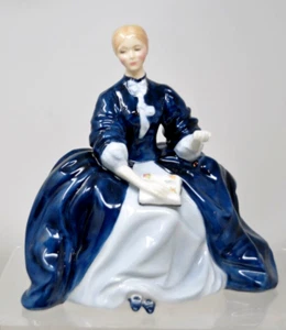 FIGURA DE COLECCIÓN 1973 Royal Doulton Inglaterra LAURIANNE HN 2719 Dama 6" - Imagen 1 de 5