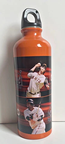 San Francisco Giants Water Bottle Tim Lincecum Barry Zito Matt Cain and more Cover