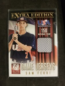 2013 Panini SAM FERRI game jerseys card # 4