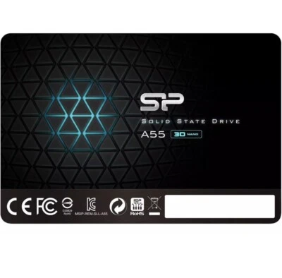 Silicon Power SU256GBSS3A55S25NB Ssd Solid State Drive A55 256gGB - Image 1 of 4