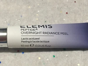 Elemis Peptide4 Overnight Radiance Peel Lactic Acid Peel Travel Sz 10mL .3oz NEW - Picture 1 of 5