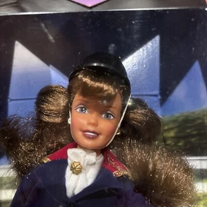 Horse Riding Barbie Doll 1997, Poseable Body #19268 NRFB Equestrian Dressage - Picture 1 of 11