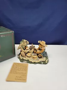 Boyds Bears Friends Figuren 1993 BAILEY & EMILY Forever Friends 2018 Bearstone - Bild 1 von 8