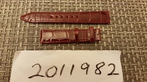 Jaeger LeCoultre Strap Burgundy Red 16mm x 14mm Brand New - Picture 1 of 4