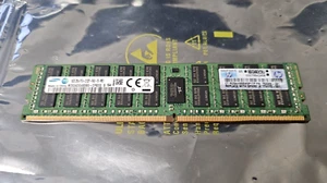 16GB HP Samsung 2Rx4 PC4-2133P-RA0-10-MB1 ECC Server Memory M393A2G40DB0-CPB2Q - Picture 1 of 3