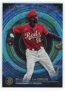 2022 Bowman Inception ELLY DE LA CRUZ /99 (01/99) Initiation Reds SSP D1011 - Bild 1 von 3