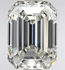 1.01 carat GIA certificate Emerald cut Diamond  H color VS1 clarity, loose - Picture 1 of 4