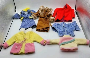 Vintage 80s & 90s Barbie Doll Clothes, Coats & Jackets, Lot of 6 - Picture 1 of 13