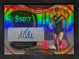 Andreas Moller 2024-25 Panini Select FIFA Pitchside Signatures Auto Frankfurt - Imagen 1 de 2