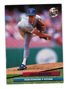 1992 Ultra #438 Kevin Brown Texas Rangers - Picture 1 of 2