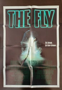 The Fly (1986) original Australian one sheet movie poster (David Cronenberg) - Picture 1 of 3