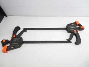 2 ATE PRO 12" (300mm) Quick Ratcheting Bar Clamps - Pre Owned ** - Picture 1 of 7