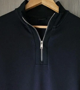 Hugo Boss 1/4 Zip Pullover Large In Immaculate Condition - Picture 1 of 10