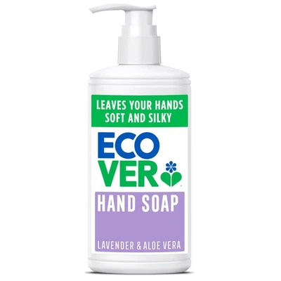 Ecover Hand Wash, Hand Soap, Gentle Hand Cleansing, Fresh Lavender & Aloe Scent, - Image 1 of 4