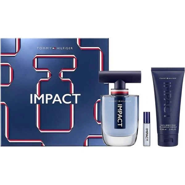 Tommy Hilfiger Men's Impact Gift Set Fragrances 7640496671709 - Image 1 of 1