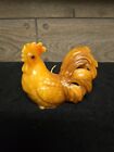 Vintage Rooster Wax Candle Figurine