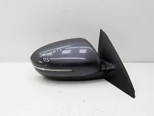 KIA OPTIMA MK3 '10-15 WING MIRROR POWER FOLDING RIGHT DRIVER SIDE IN GREY - Picture 1 of 9