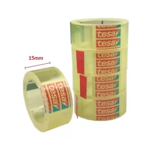 5 x Tesa Tesafilm® Klebefilm transparent Nr. 57370, 15 mm x 10 m - Bild 1 von 1
