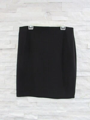 NUEVO CON ETIQUETAS Joseph Ribkoff $129 Falda Recta Negra Tejida Elástica Tubo EE. UU. 14 Foto 1 de 4