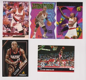 FÜNF KARTEN CLYDE DREXLER LOT - PORTLAND TRAILBLAZERS - Bild 1 von 1