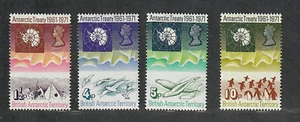 British Antarctic Terr Sc#39-42 M/NH/EN MUY BUEN ESTADO, conjunto completo, CV $53.50 - Imagen 1 de 2