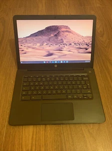 HP 14in Chromebook AMD A4 4GB RAM 32 GB HDD Chrome OS - Picture 1 of 3