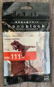 Kit de construcción Nanoblock Tyrannosaurus 110 piezas NBC-111 - Imagen 1 de 2