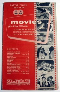 Catálogo de películas caseras de 1954-1955 - Imagen 1 de 2
