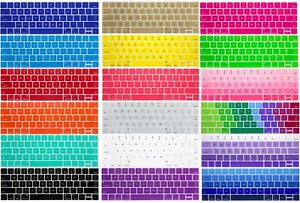 Housse clavier protection peau pour Macbook Air 13/11 Pro 13/15 Retina 12" 2016 17
