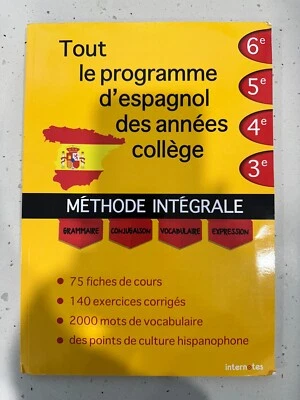 The entire Spanish program for middle school years (for French Speakers) NEW - Image 1 of 2