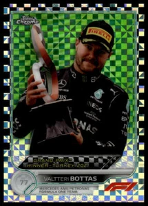 2022 Topps Chrome Formula 1 #166 Valtteri Bottas Checker Flag - Bild 1 von 2