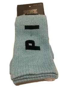 Victoria Secret Pink 2pair Socks Knee high - Picture 1 of 2