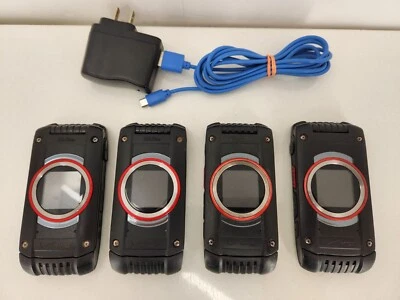 Lot Of 4 Working Casio G'zone Ravine 2 C781H w/CAMERA Rugged 3G Verizon + Chargr - Image 1 of 4