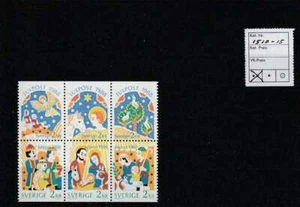 Zweden postfris 1988 MNH 1510-1515 - Kerstmis / Christmas - Bild 1 von 1
