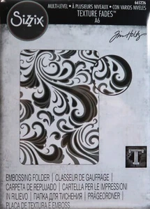 Sizzix Tim Holtz 3D Embossing Folder Swirls Wirbel 665226 - Bild 1 von 1
