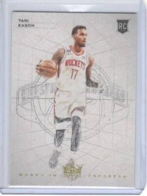 2022-23 Panini Court Kings Works in Progress Tari Eason #28 Rookie RC - Image 1 of 2