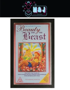 VHS-Beauty And The Beast Vintage- Nostalgia- (Aussie Seller) - Imagen 1 de 2