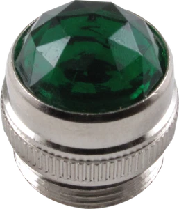 Green Vintage F Style Amplifier Pilot Lamp Jewel Tube Amp Light Lens - Picture 1 of 2