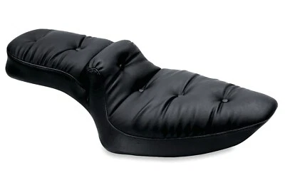 Mustang 76146 Black Duke Seat Regal for 2004-2021 Harley-Davidson Sportster - Imagem 1 de 2