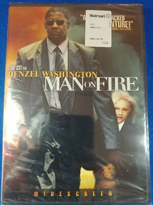 DVD Man On Fire  Denzel Washington Widescreen 2004 20th Century Fox - Image 1 of 2