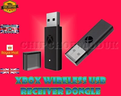 XBOX ONE controller Wireless USB Adapter receiver gaming dongle Windows 10 & 11