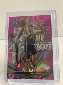 2022-23 Bowman's Best U. - Pink Lava Refractors #74 Zach Edey 76/100