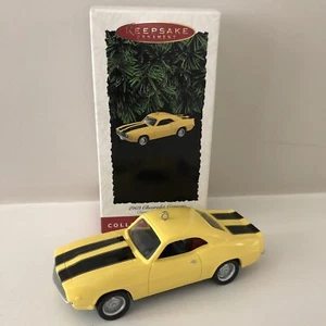Chevrolet 69' Camaro Z28 1995 adorno de guarda Hallmark autos clásicos caja #5 - Imagen 1 de 3