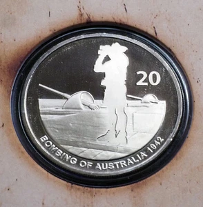 2012 20c Coin Shores Under Siege, Bombing Of Australia UNC - Picture 1 of 4