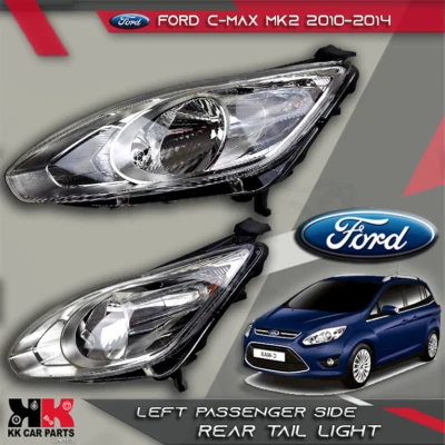 FORD C-MAX MK2 2010-2014 LEFT PASSENGER SIDE HEADLIGHT GENUINE  90008043 GENUINE - Image 1 of 4