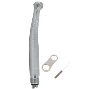 Denshine Dental High Speed E-generator Fiber Optic LED Handpiece 3-Way 4Hole - Picture 1 of 9
