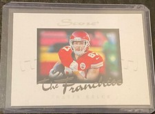 Travis Kelce 2021 Panini NFL Score The Franchise #16 Card 1/1966 KC Chiefs