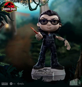 Jurassic Park Ian Malcom Minico Figure IRON STUDIOS - Imagen 1 de 7